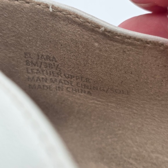 D 'Orsay Pointed Flats Bundle Women 8 Nude White Office Minimalist Neutral Shoes - Picture 12 of 14